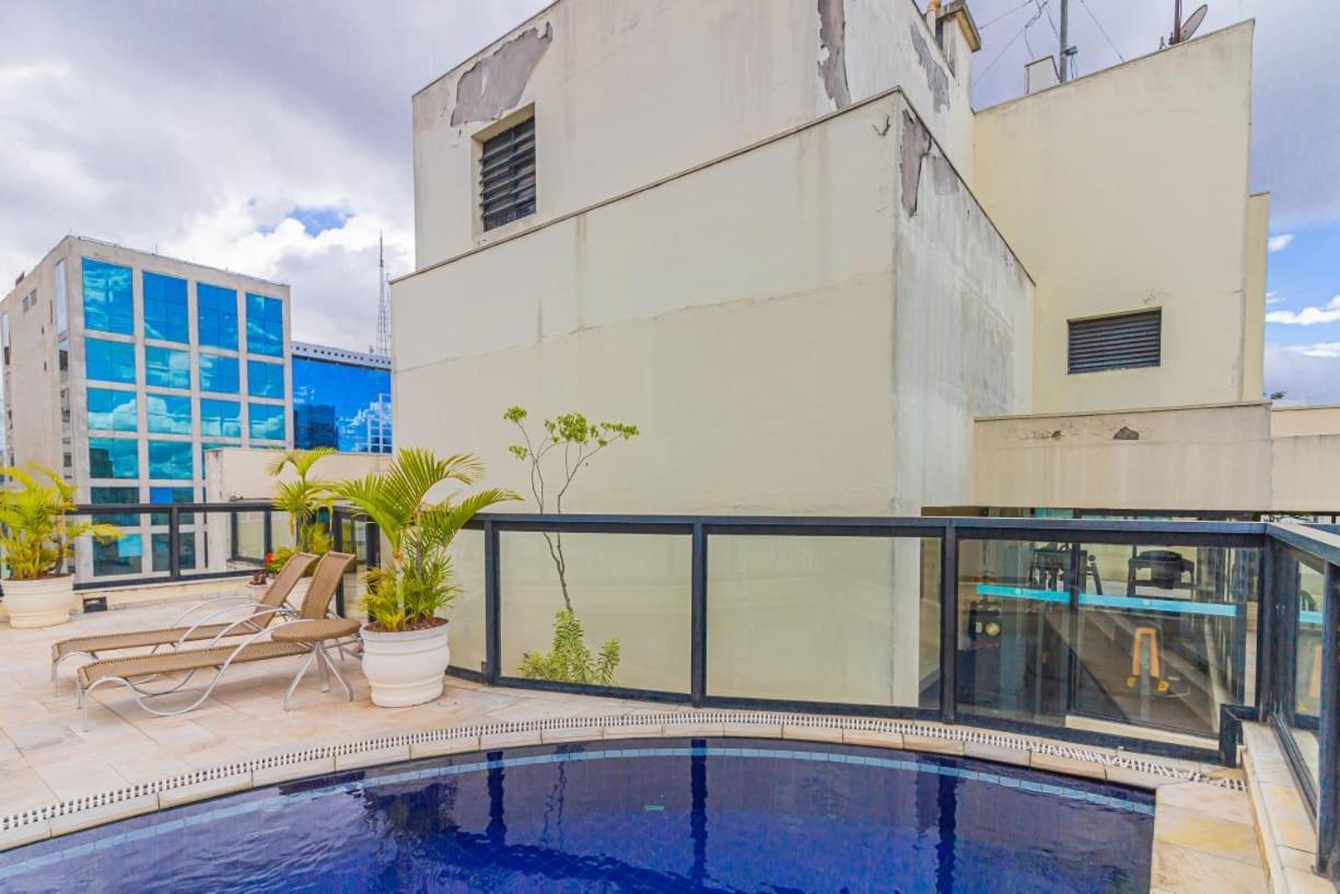 Flat - Rua Bela Cintra Hotel São Paulo Ngoại thất bức ảnh